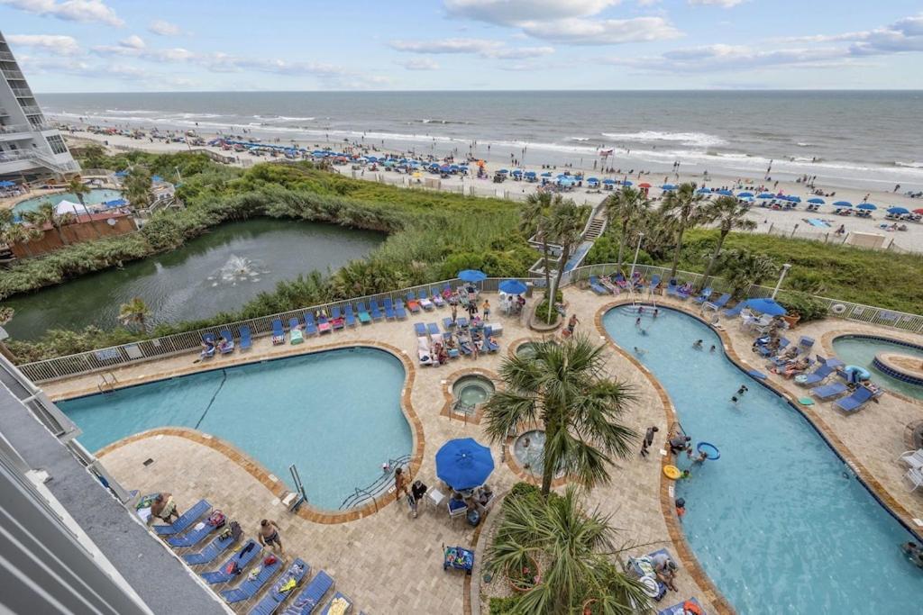 Direct Oceanfront- King Bedroom- Amazing Views/Pools/Hot Tubs/Beach Access/Golf Myrtle Beach Luaran gambar